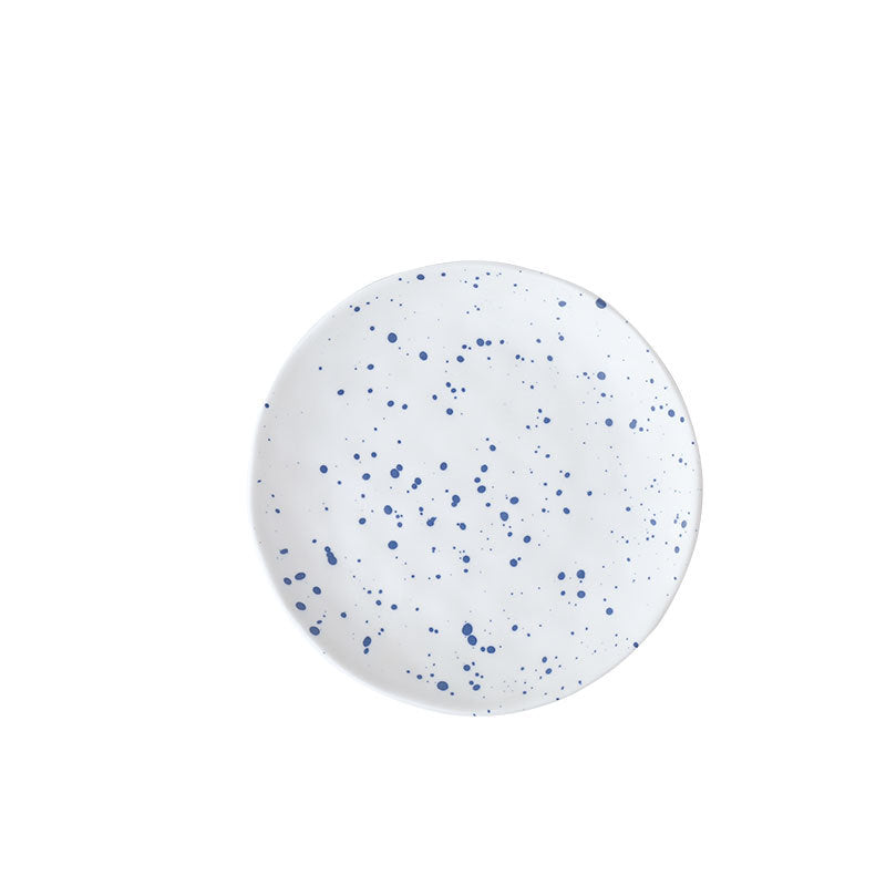 Decorative Ceramic Splash Ink Salad & Dessert Bowls - Multiple Styles