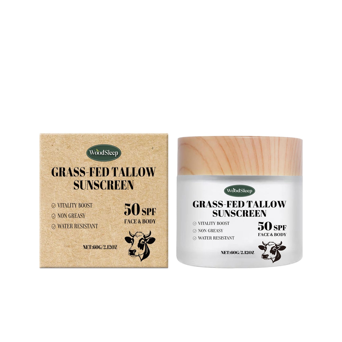 Moisturizing Protective Skin Cream with Hyaluronic Acid & Shea Butter – 60G