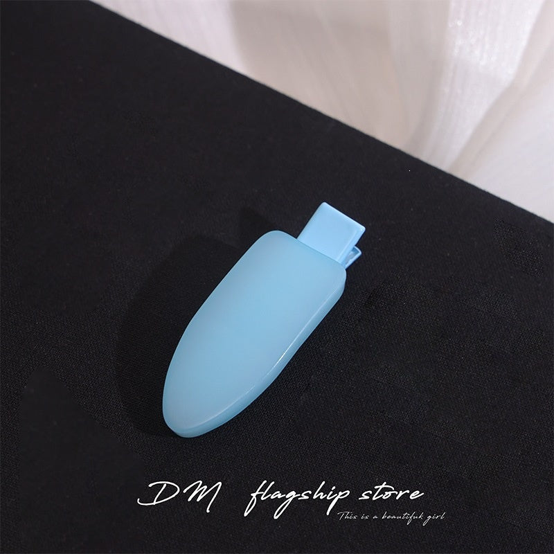 Colorful Ice Cream-Shaped Water Drop Hair Clip for Girls - Playful Hair Accessory