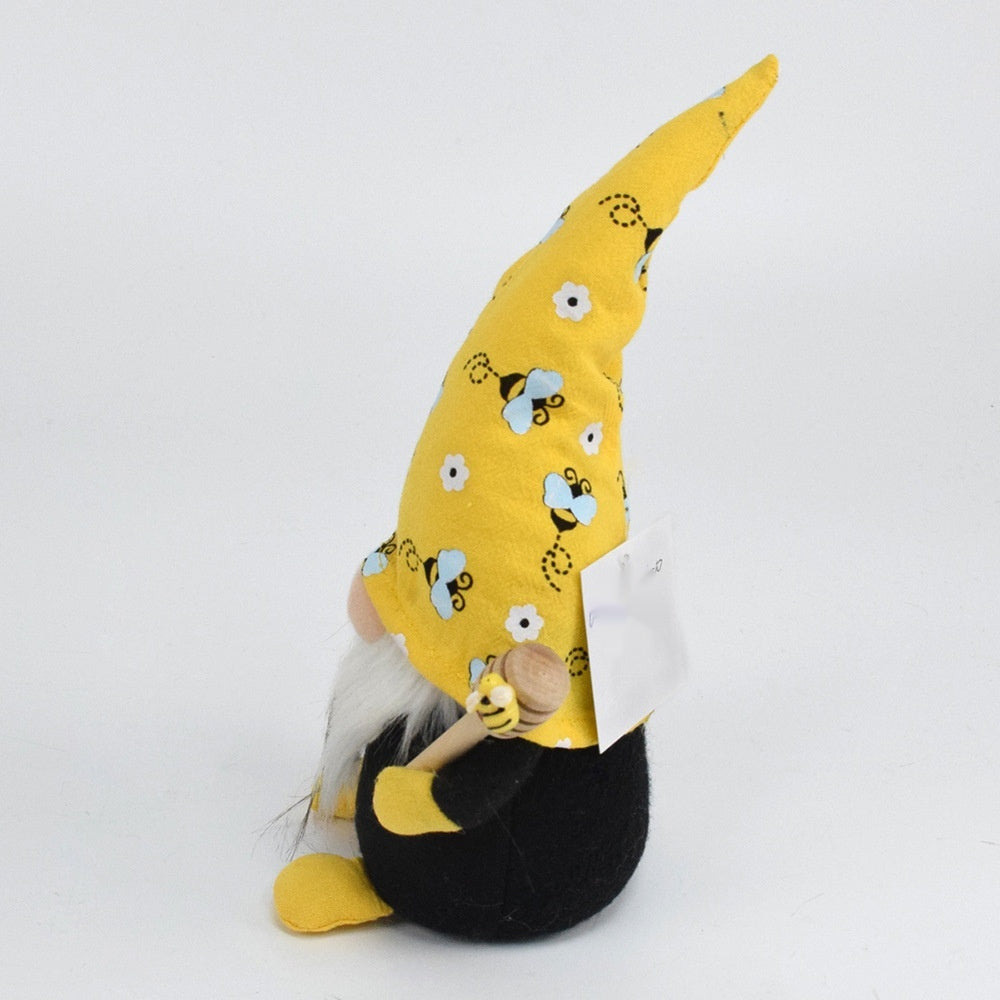 Decorative Bee Hat Ornament – Handmade Nordic Craft Gift for Home & Party