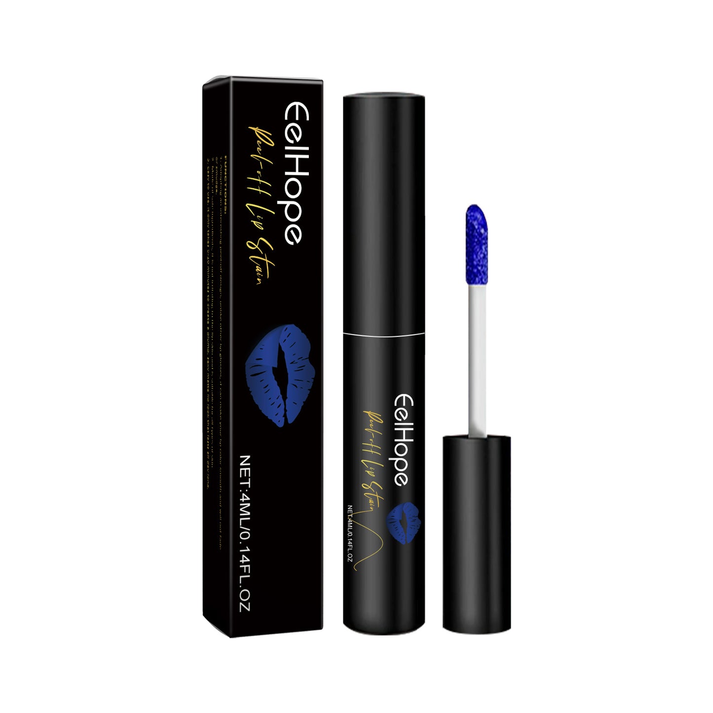 Matte Peel-Off Lip Glaze - Moisturizing Long-Lasting Lip Stain