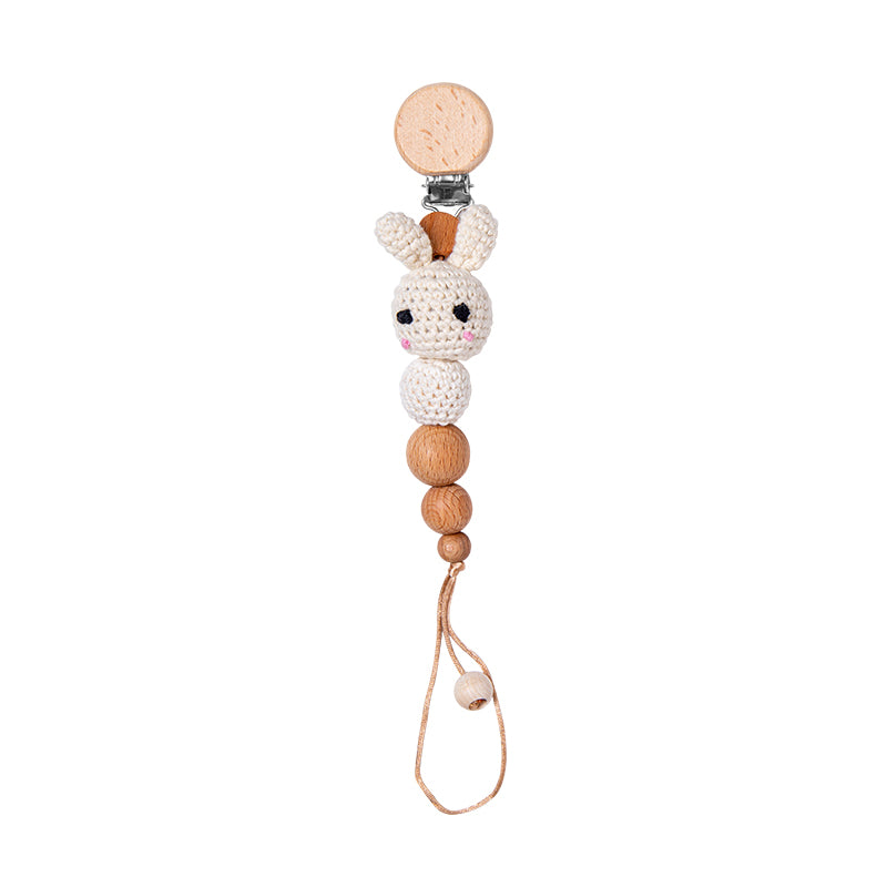 Baby Pacifier Chain Teether Chew Toys for Stroller - Multiple Colors