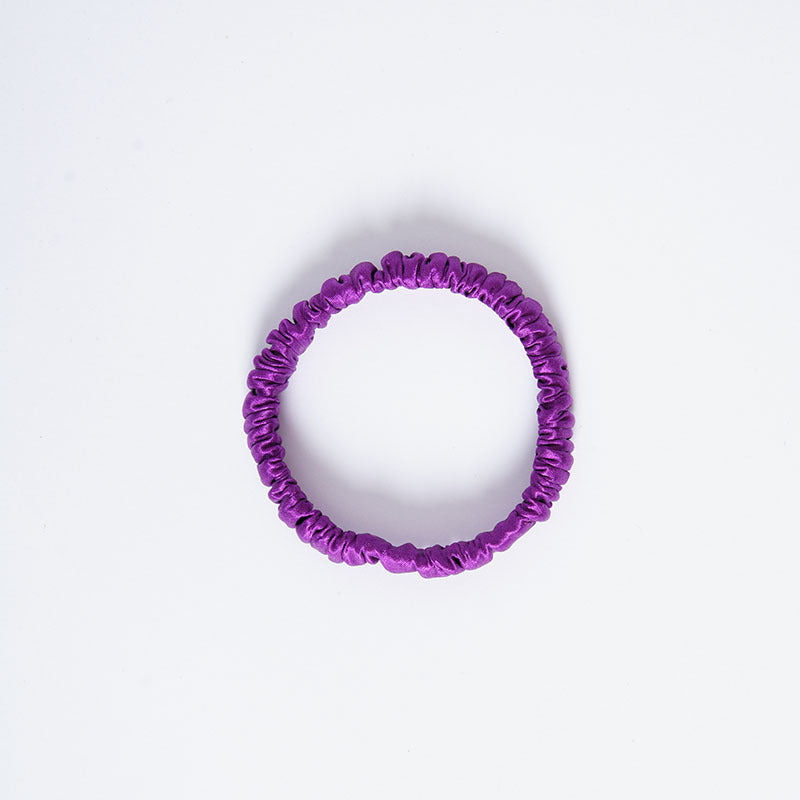 Silk Hair Band - Gentle Elastic Ponytail Holder