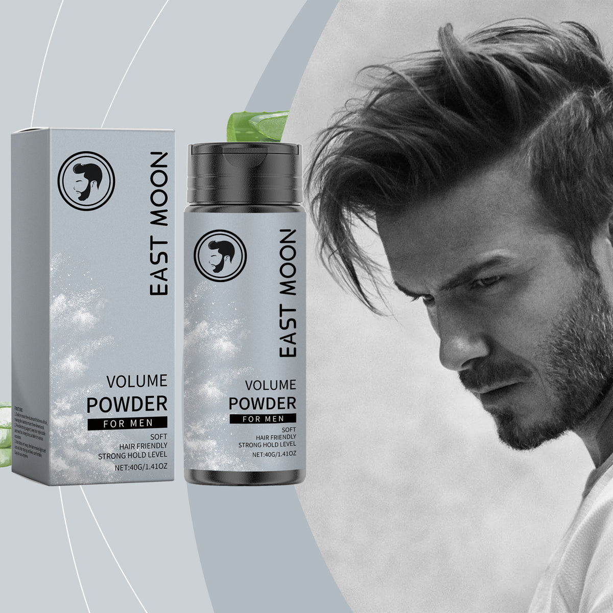Men's Texture Baking Powder Hair Wash-free Bangs Convenient Booster
