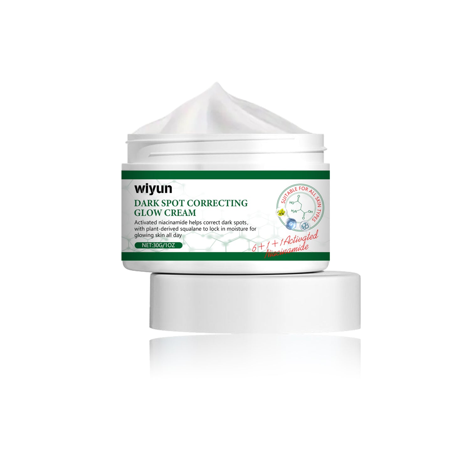 Brightening Face Cream with Seabuckthorn & Squalane for Dark Spots
