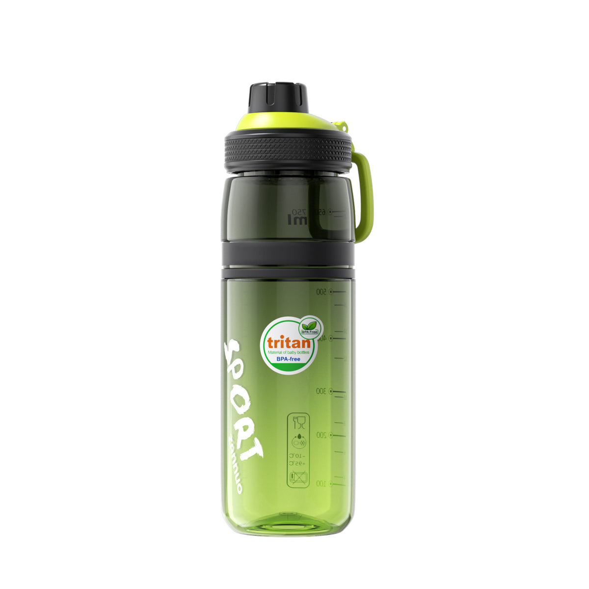 Large Capacity Sports Water Bottle - Leak-Proof Hydration for Outdoor Activities