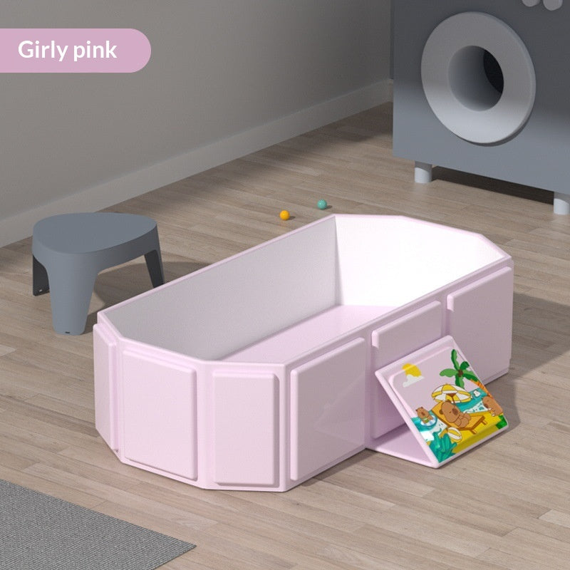 Foldable Baby Bathtub & Seat - Indoor Recliner for Infants & Toddlers