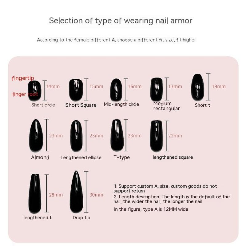 Handmade Nail Art Kit with Glue, File & Tools