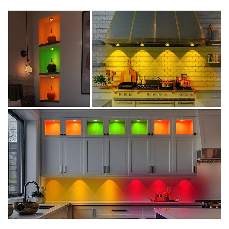 Wireless Rechargeable LED Night Lights 3-Pack for Closet & Cabinet