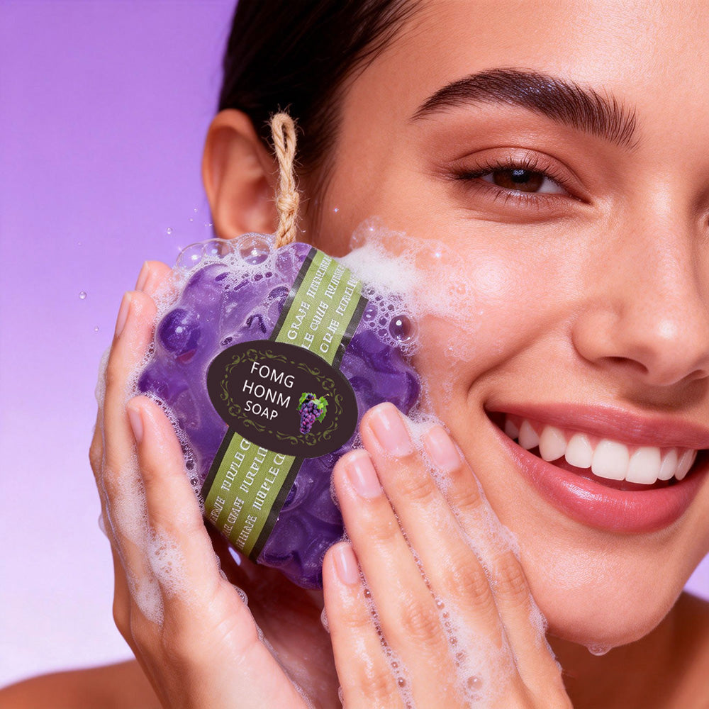 Purple Grape Fruit Soap Bar 95g
