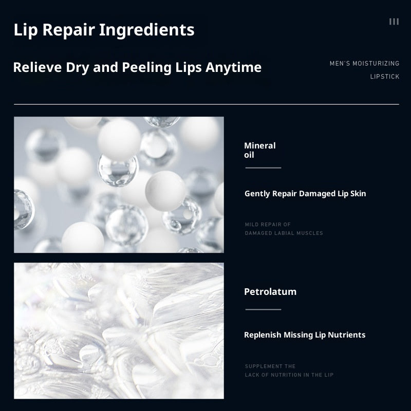 Moisturizing Lip Balm with Carrot Extract for Autumn and Winter - 3g