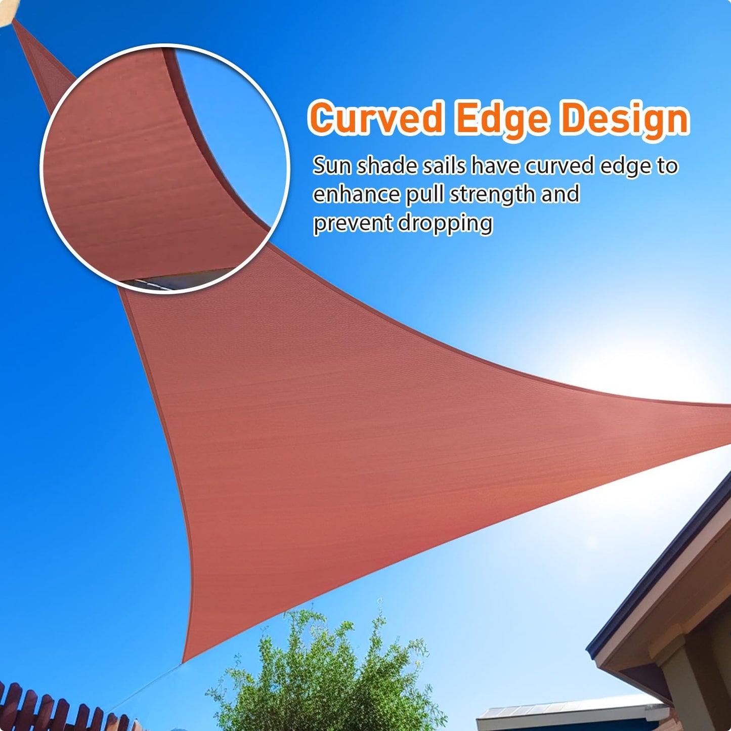 12x12ft Garden Sunshade Sail UV Block Waterproof Shade Cloth with Multiple Colors