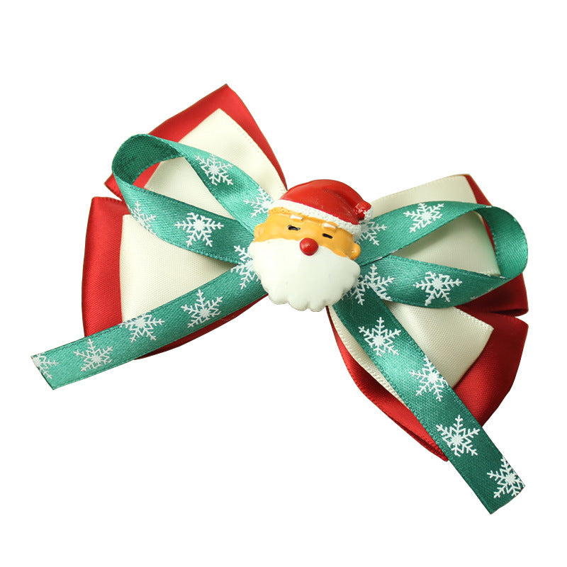 Christmas Hair Clip Set - Cute Bow, Flower & Holiday Styles for Women