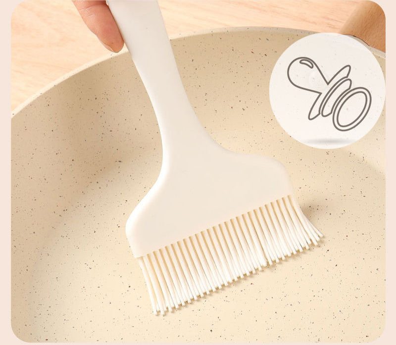 Silicone Barbecue Brush Set for Cooking & Baking - Heat Resistant Oil Brushes