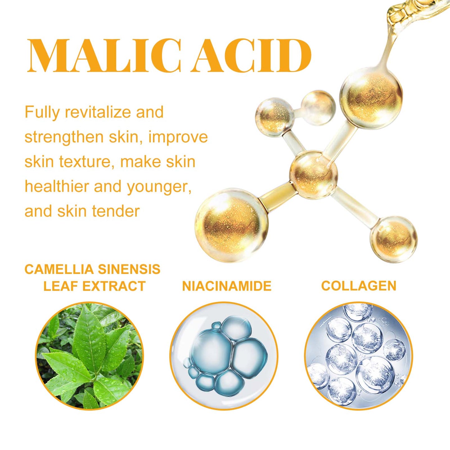 Fruit Acid Facial and Body Essence - Brightening Moisturizing Serum 100ml