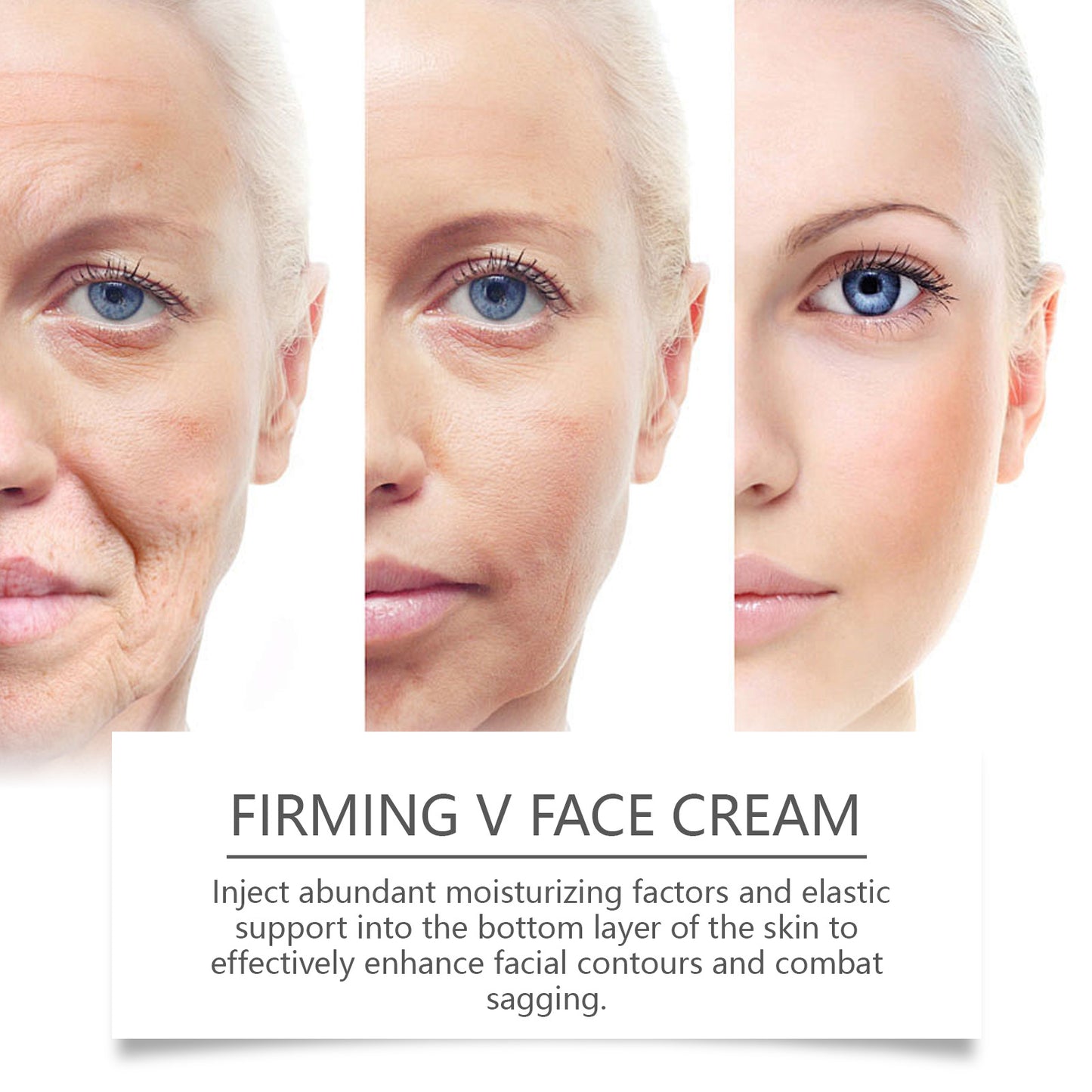 Firming Facial Moisturizer - Anti-Aging Collagen & Hyaluronic Acid Cream