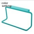 Removable Over-the-Door Hook Rack for Bathroom Storage - Nail-Free, Multi-Color