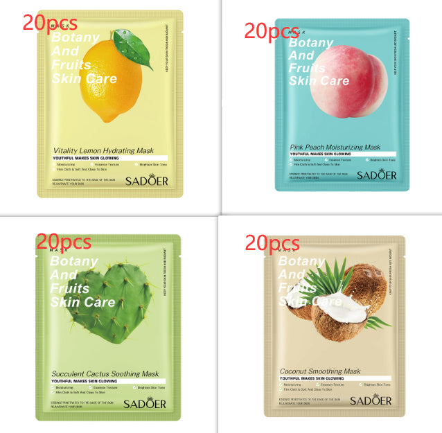 Hydrating Fruit Plant Mask - Facial Care for All Skin Types, 25g