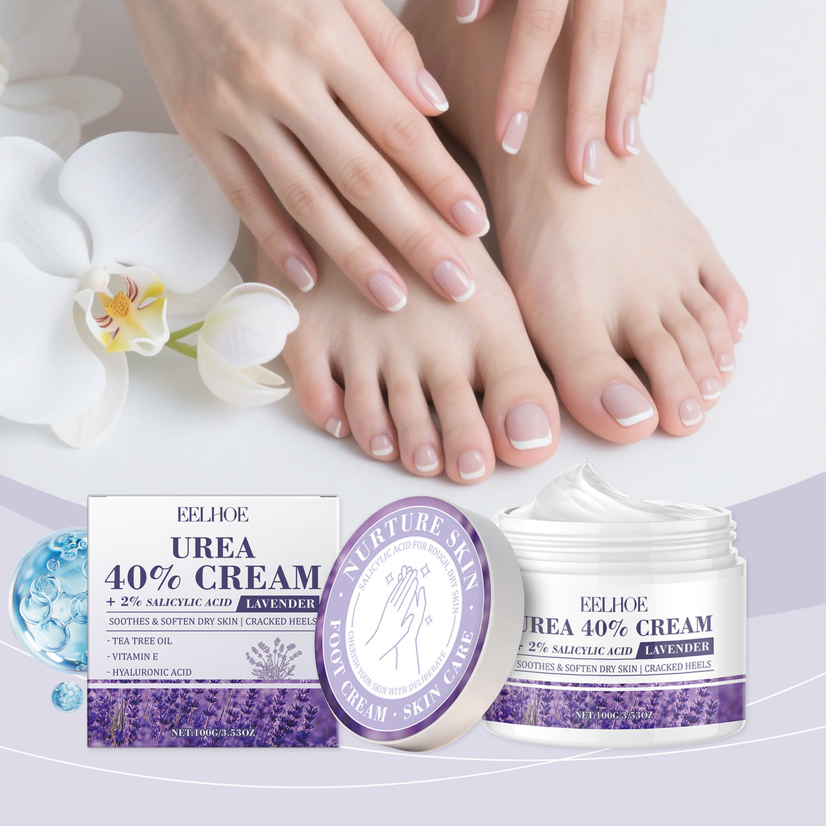 Urea Moisturizing Hand and Foot Cream 100g