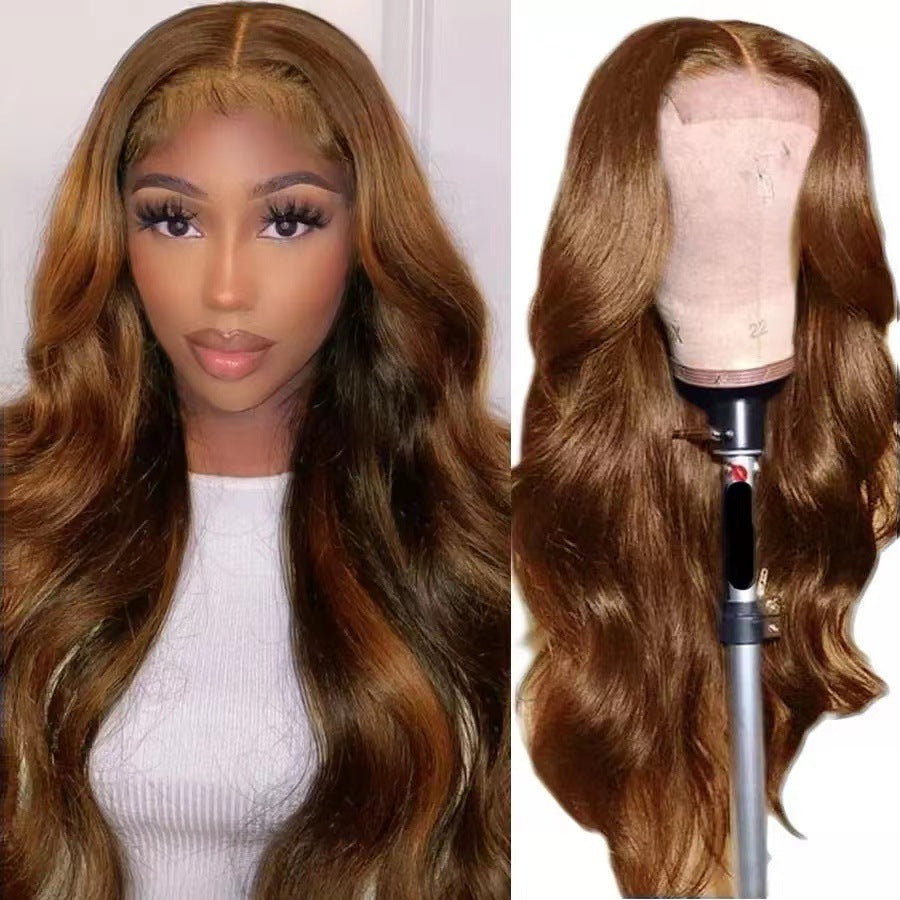 Long Curly Hair Lace Wig with Big Waves