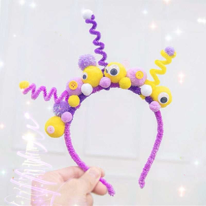 Cartoon Eye Spring Holiday Hairband Set - Colorful Hair Accessories for Kids & Adults