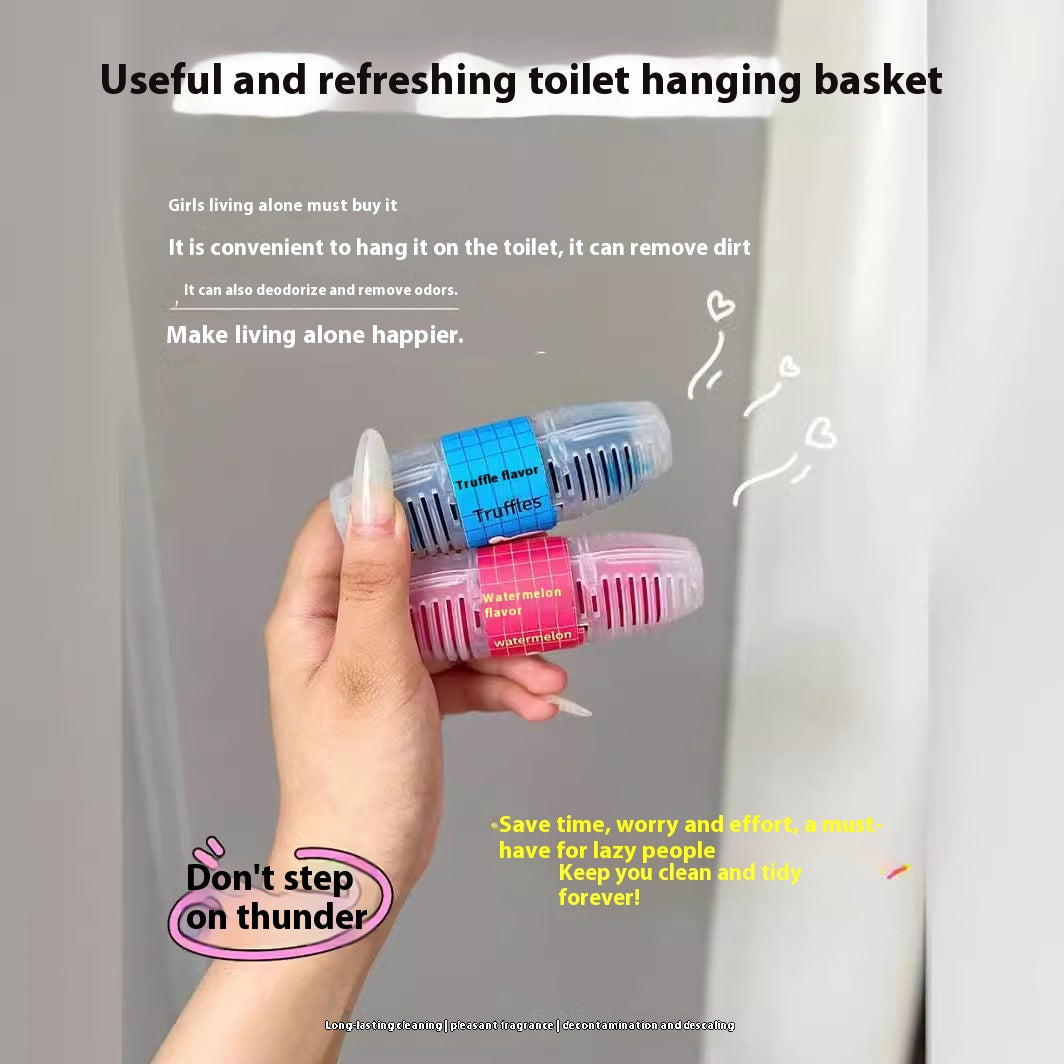 Toilet Descaling Deodorizer Ball - Hanging Toilet Cleaner with Fragrance