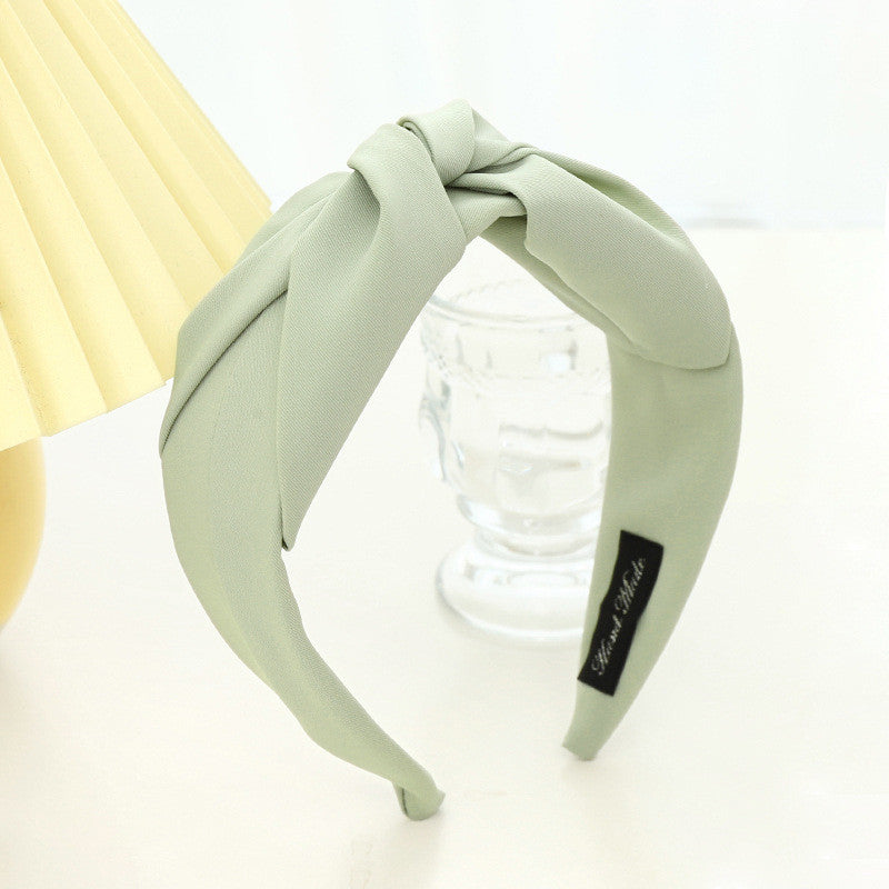 Cloth Cross-Knotted Headband - Women's