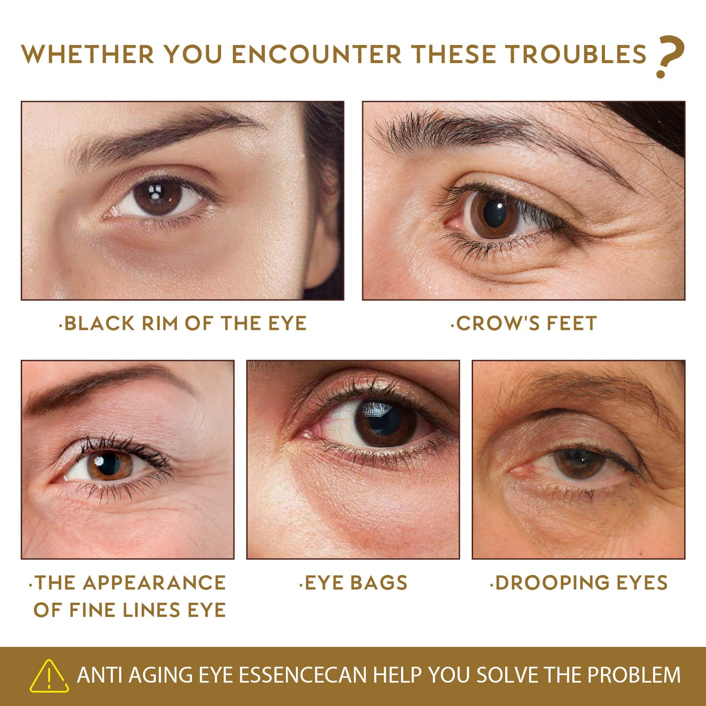 Anti-Aging Eye Serum for Dark Circles, Puffiness, and Fine Lines - 30ml