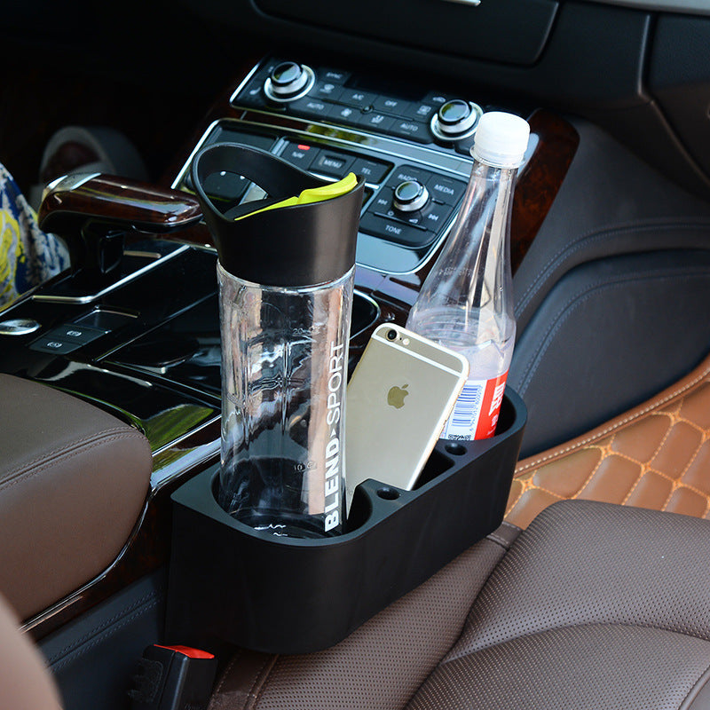Multifunctional Car Cup Holder Drinkware Organizer - 3-in-1 Vehicle Accessory