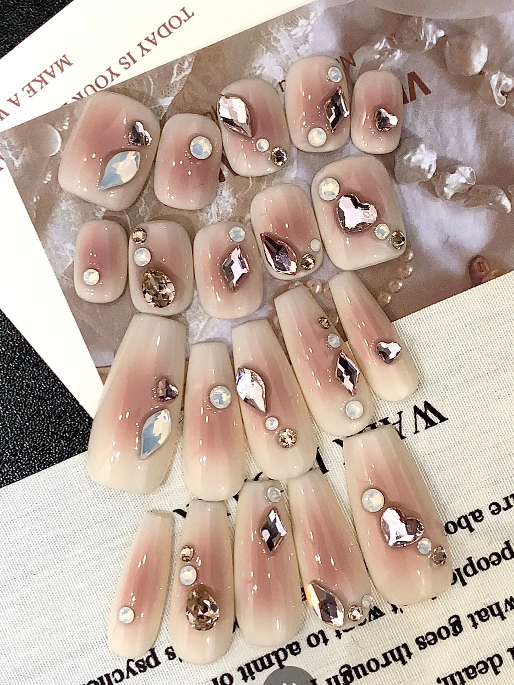 Nail Art Kit for Ladies - Mixed Feelings, Customizable Colors & Styles