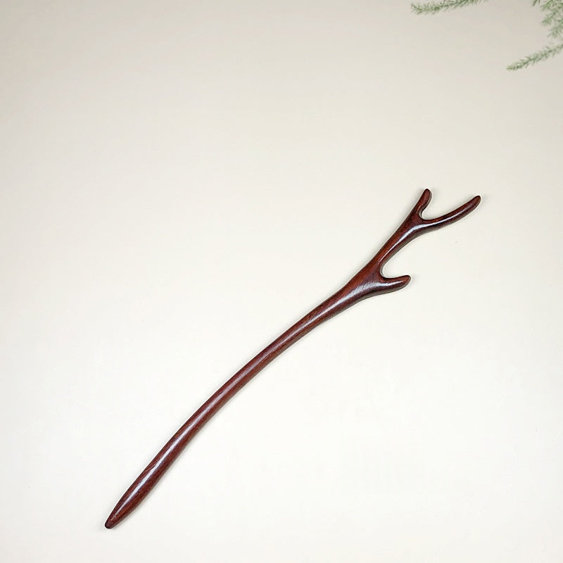 Rosewood Deer Hairpin for Women