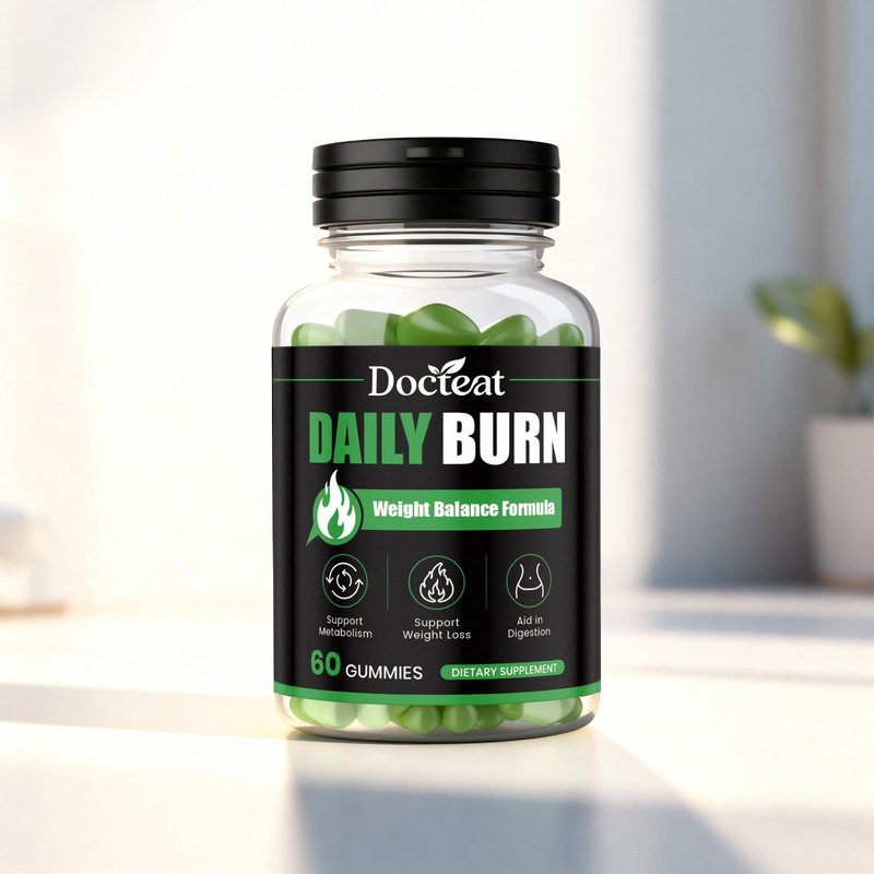 Calorie-Burning Gummy Candies - 60 Gummies