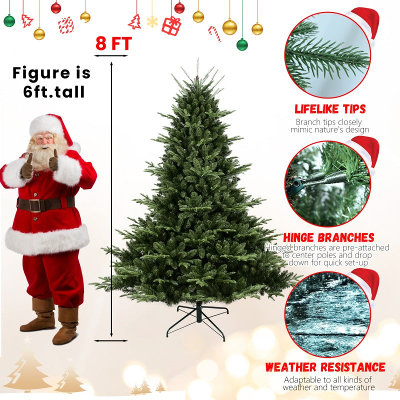 Artificial Christmas Tree - PE/PVC Mixed Material, Multiple Heights