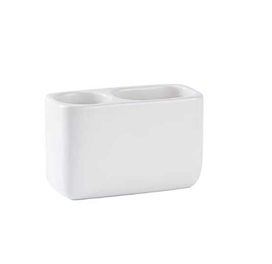 Electric Toothbrush Holder Ceramic Nordic Style Storage Box for Toothpaste and Toothbrushes