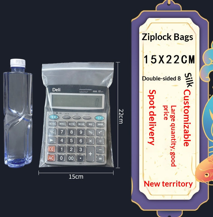 Food-Grade Plastic Packaging Bags Bulk Food Storage Bags for Kitchen