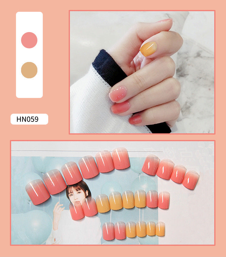 Fake Nail Art Patches - Wearable Nail Decorations for DIY Manicure