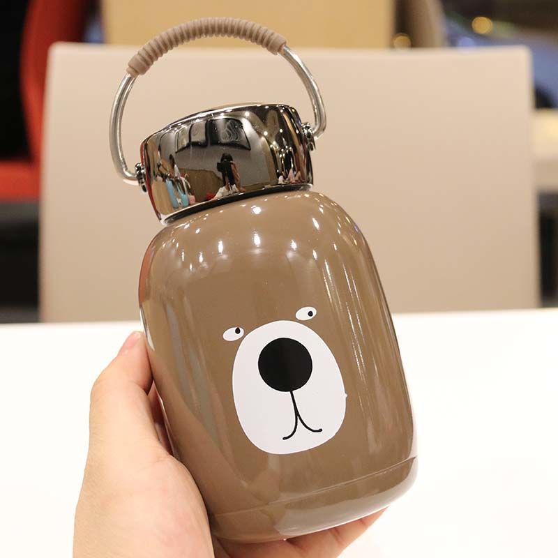 304 Stainless Steel Vacuum Cup with Heat Preservation 230ml - Multiple Colors