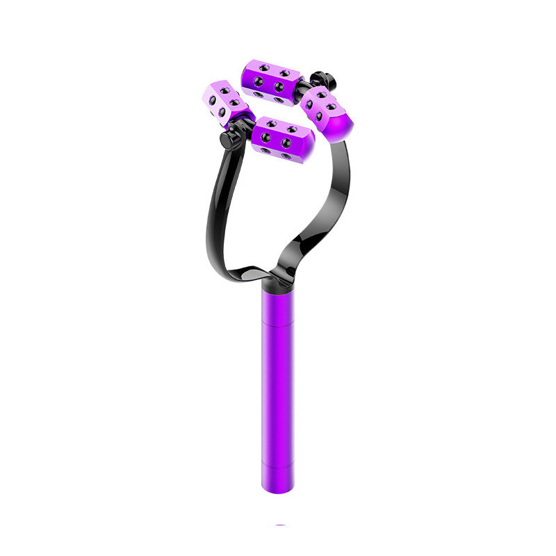 3D Vibration Face Roller Massager for Skin Care - Black