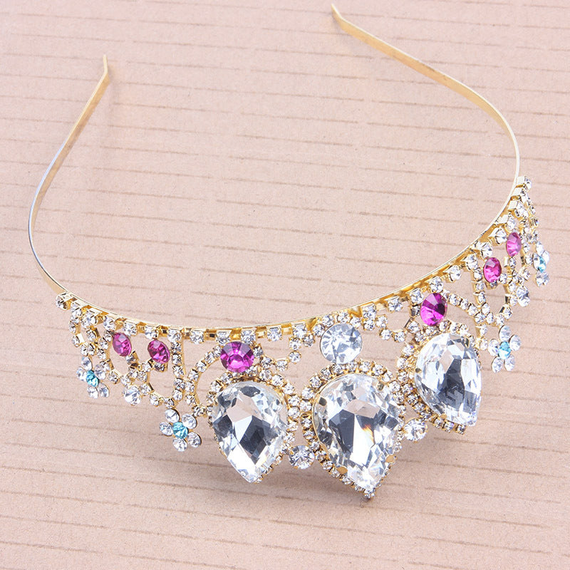 Rhinestone Wedding Crown Headband