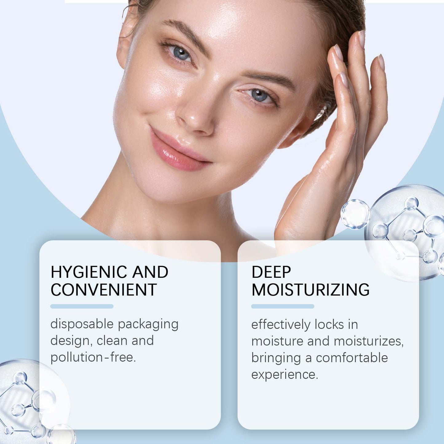 Hyaluronic Acid Hydrating Facial Serum - Disposable Moisturizing Essence