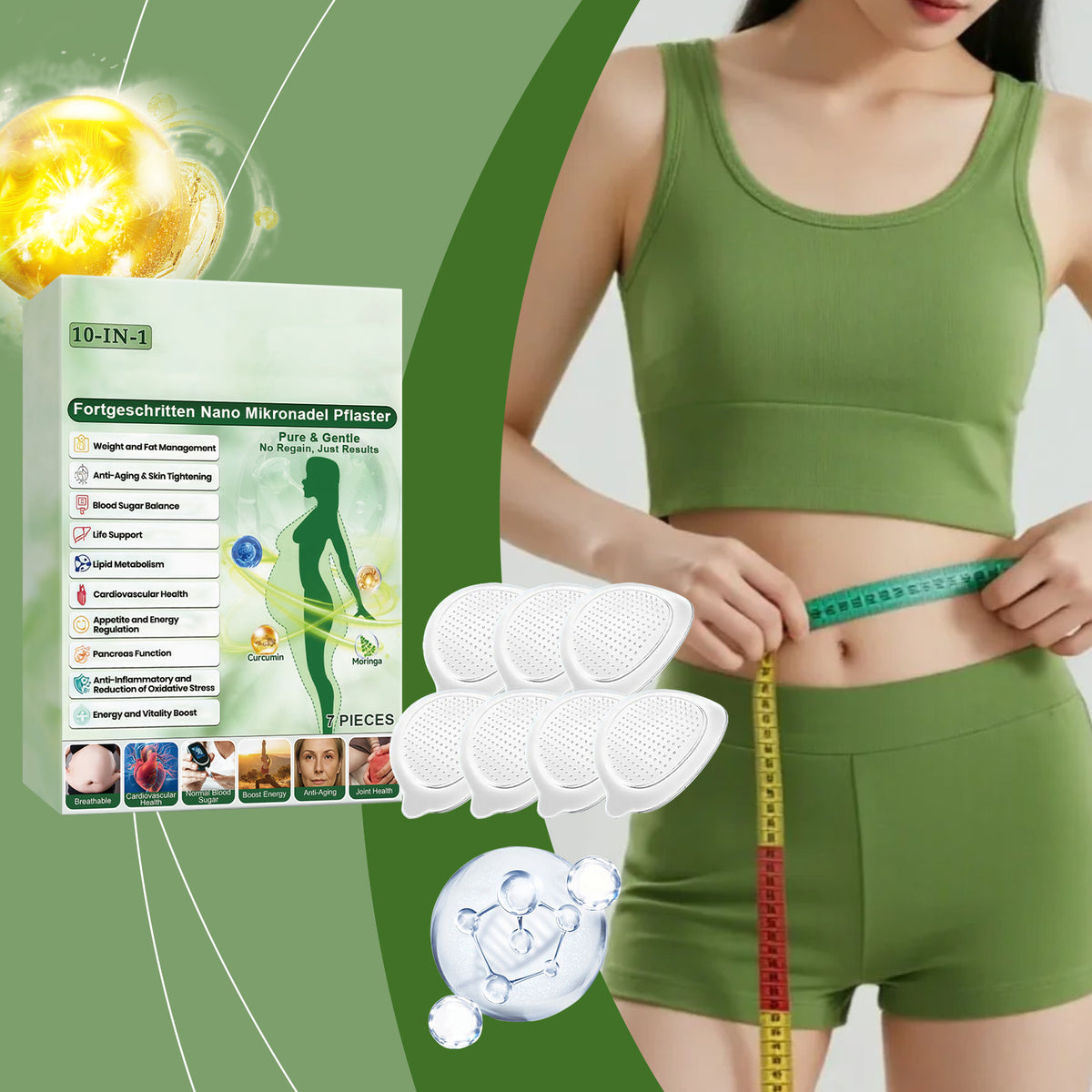 Slimming Body Shaping Patches, 7 Pieces