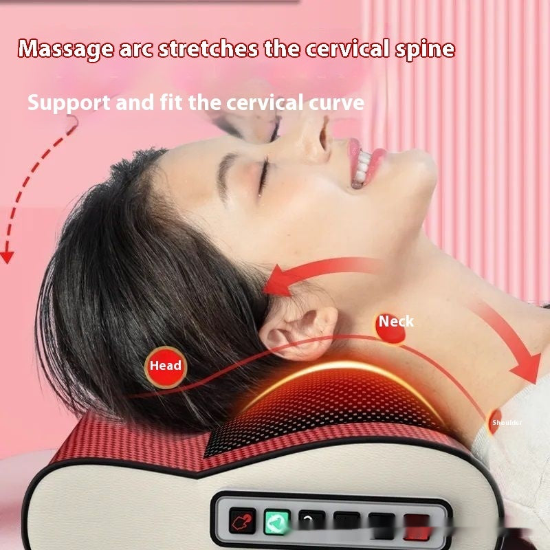 Intelligent Heating Waist Massager - 3 Gear PU Leather