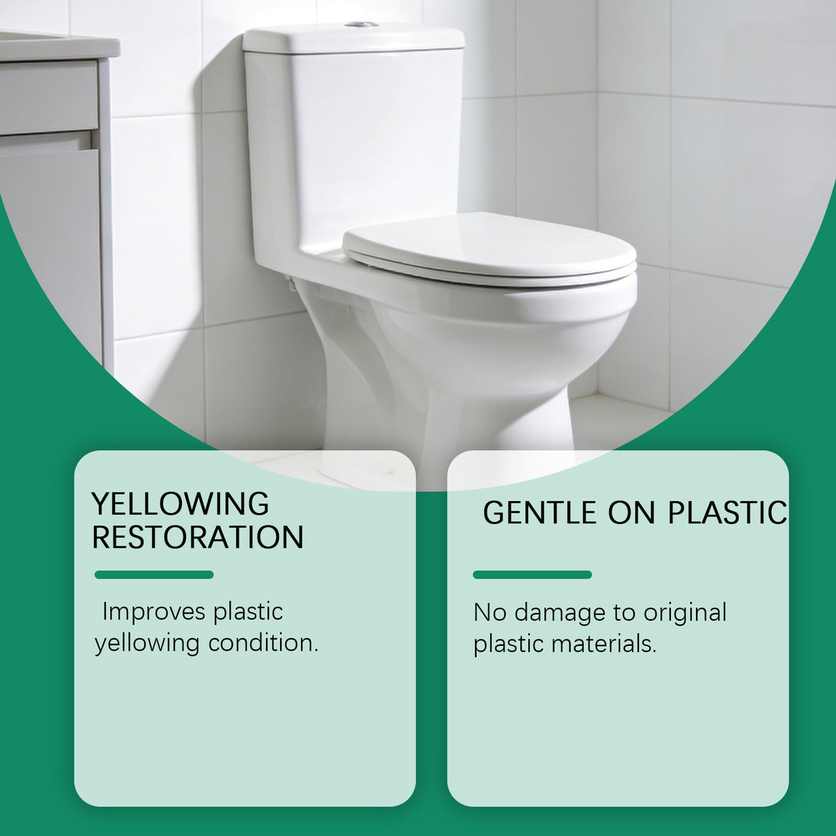 Yellow Stain Remover for Appliances, Car Headlights & Toilets - 100ml