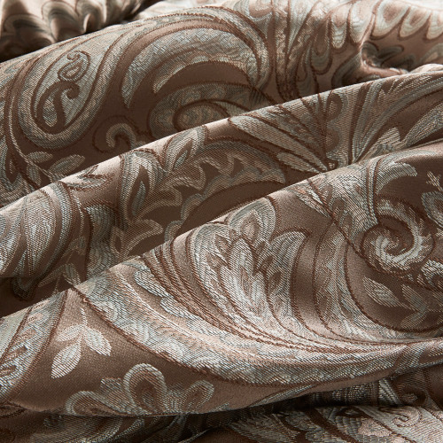12-Piece Comforter Set with Cotton Bed Sheets - Blue & Brown Full