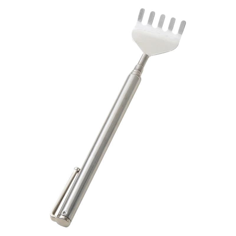 Retractable Back Scratcher with Pen Clip - Full-Body Massage Tool