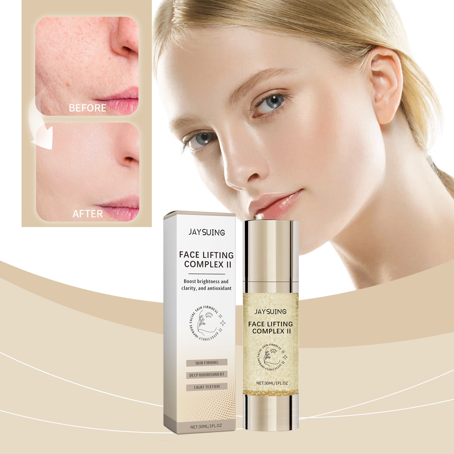 Face Firming Serum - Hydrating & Anti-Aging Skin Care - 30ml