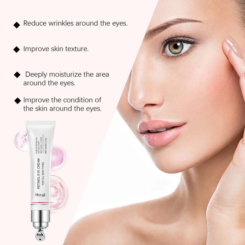 Retinol Eye Cream for Deep Moisturizing - 20g Anti-Aging Eye Treatment