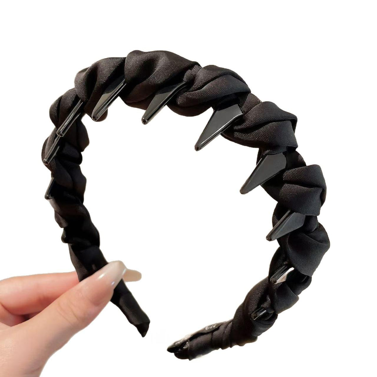 Non-Slip Ruffled Trim Headband for Women - Hair Accessories