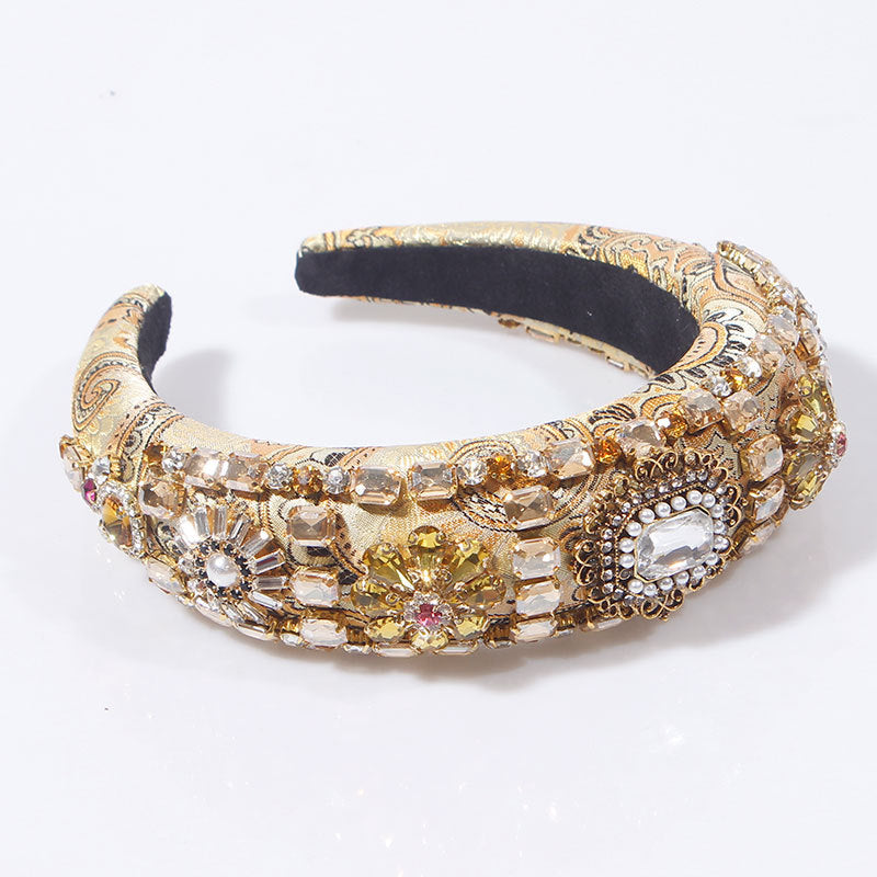 Baroque Plaid U-Shape Headband