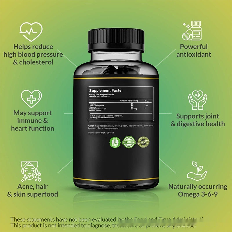 Black Seed Oil & Honey Soft Candy Tablets